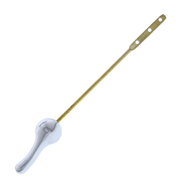 Jones Stephens Chrome Plated Tank Trip Lever with 8in. Brass Arm, Metal Spud and Nut T01001L - main